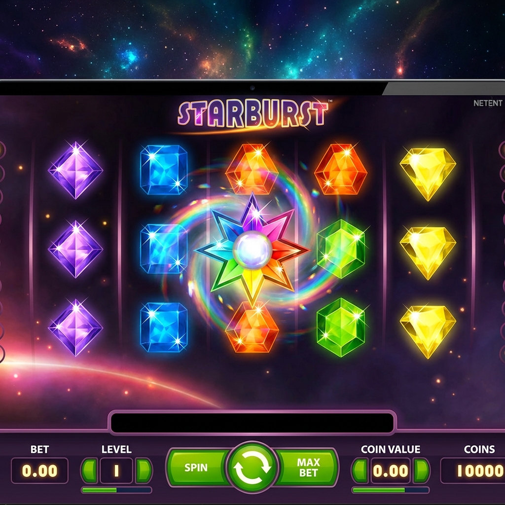 Starburst slot